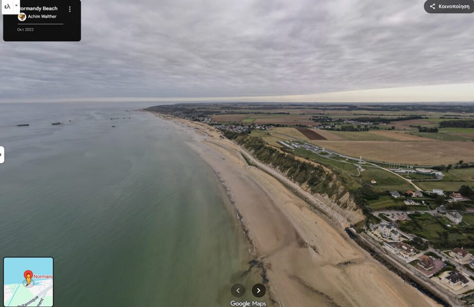 10 καλύτερες ημερήσιες εκδρομές από το Παρίσι 6 Παραλίες της Νορμανδίας