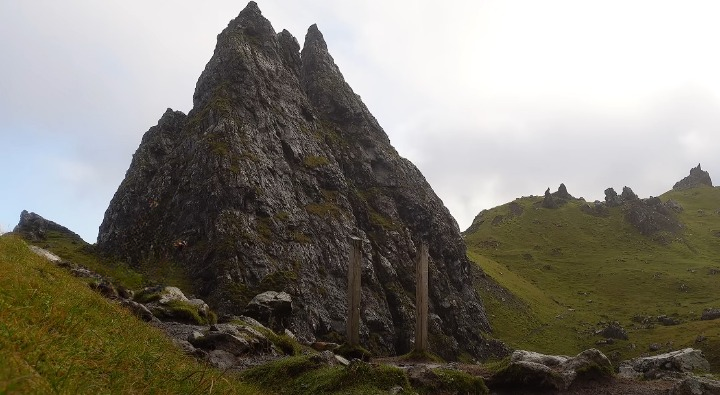 Old Man of Storr Isle of Skye cleanup