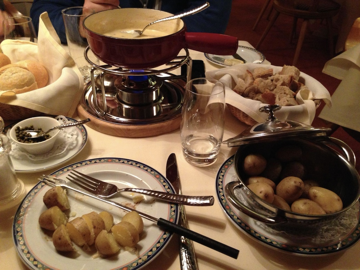 Raclette ή Fondue