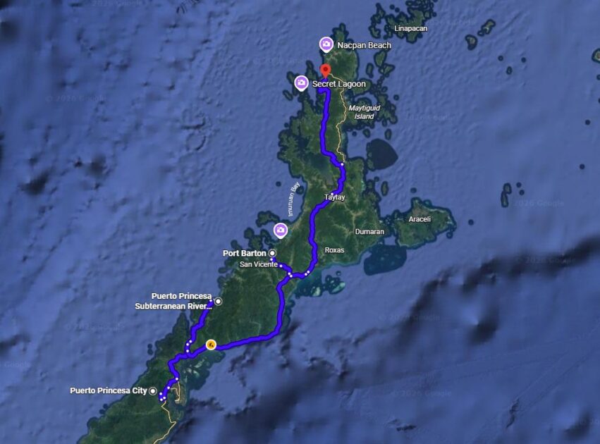 7ήμερο δρομολόγιο στο Παλαουάν: Η καλύτερη διαδρομή για ένα ταξίδι με αυτοκίνητο χωρίς οδηγό 4 Screenshot 1 2
