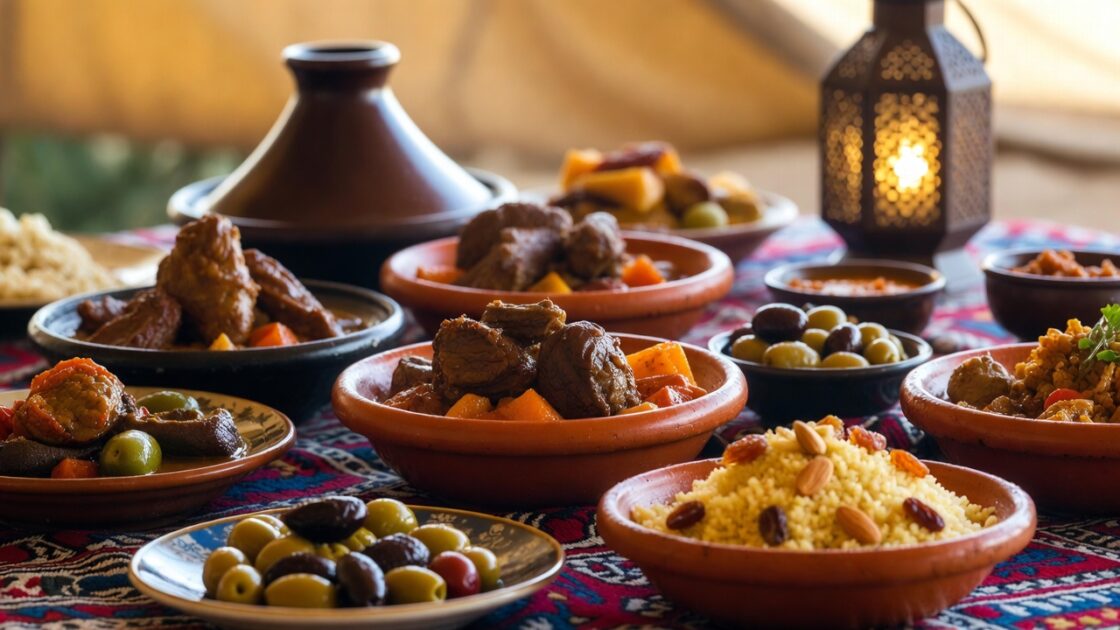 Τα καλύτερα πράγματα να κάνετε και να δείτε στο Μαρόκο 6 Απολαύστε μια γιορτή με τοπικές λιχουδιές