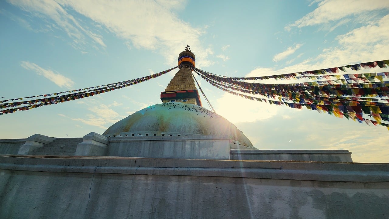 10 Πιο Όμορφοι Βουδιστικοί Ναοί στον Κόσμο 5 Boudhanath Κατμαντού