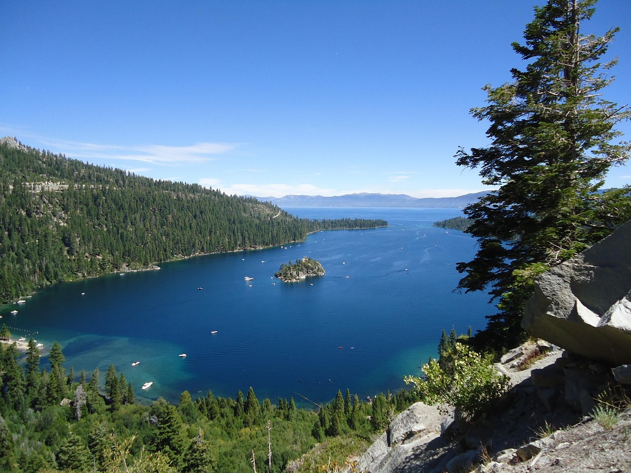 12 Κορυφαίες Εμπειρίες στη Lake Tahoe 7 Emerald Bay State Park Lake Tahoe