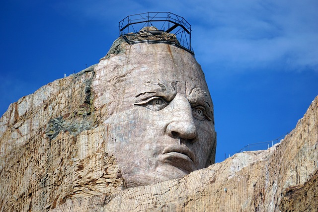 Μνημείο Crazy Horse: Μέσα στο γλυπτό του βουνού 1 Μνημείο Crazy Horse, Νότια Ντακότα