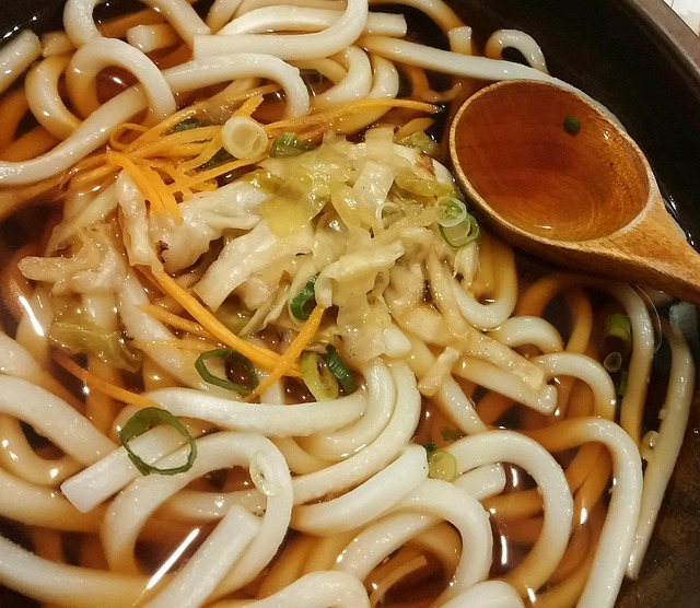 Φωτογραφία με μπολ με udon